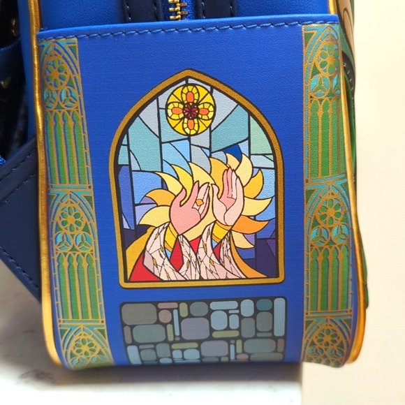 Loungefly Exclusive Disney's Beauty and the Beast Enchantress Mini Backpack - Picture 6 of 11
